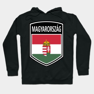 Flag Shield - Magyarorszag Hoodie